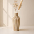 Ribbed Vase